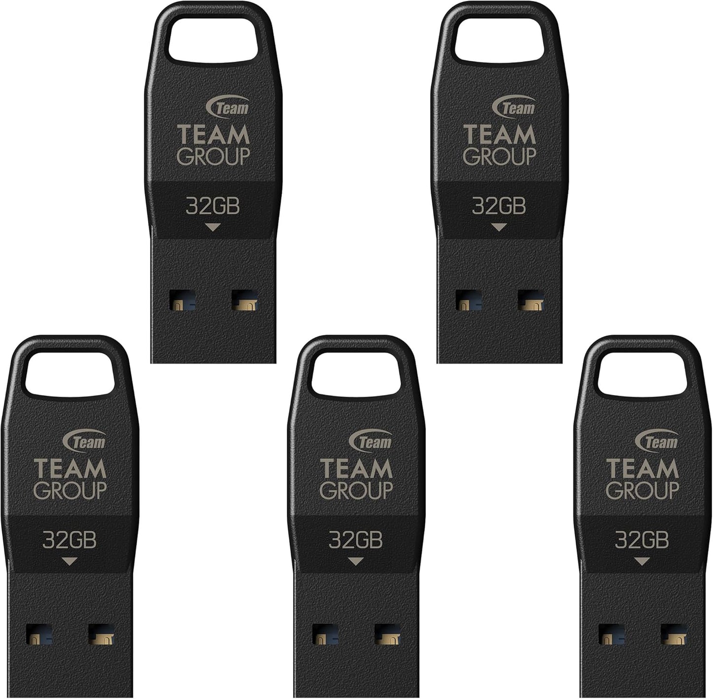 TEAMGROUP 32GB 5Pack S5 3.2 1 3.1/3.0) 100MB/s USB Gen (USB Up to Flash Thumb Drive, External Data Storage Memory Stick