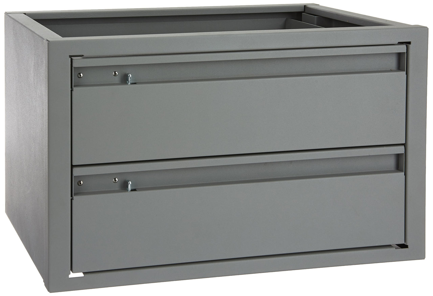 Kargo Master 40070 Grey 20" W x 12" H x 13.5" D Steel 2 Drawer Cabinet