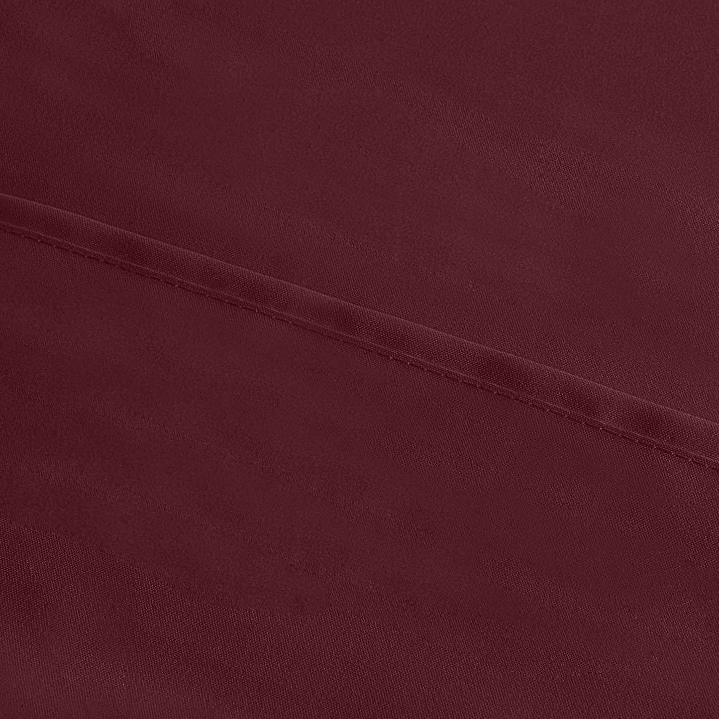Utopia Bedding King Pillow Cases - 4 Pack - Soft Brushed Microfiber - Fade Resistant 20 X 40 Inches (Burgundy)