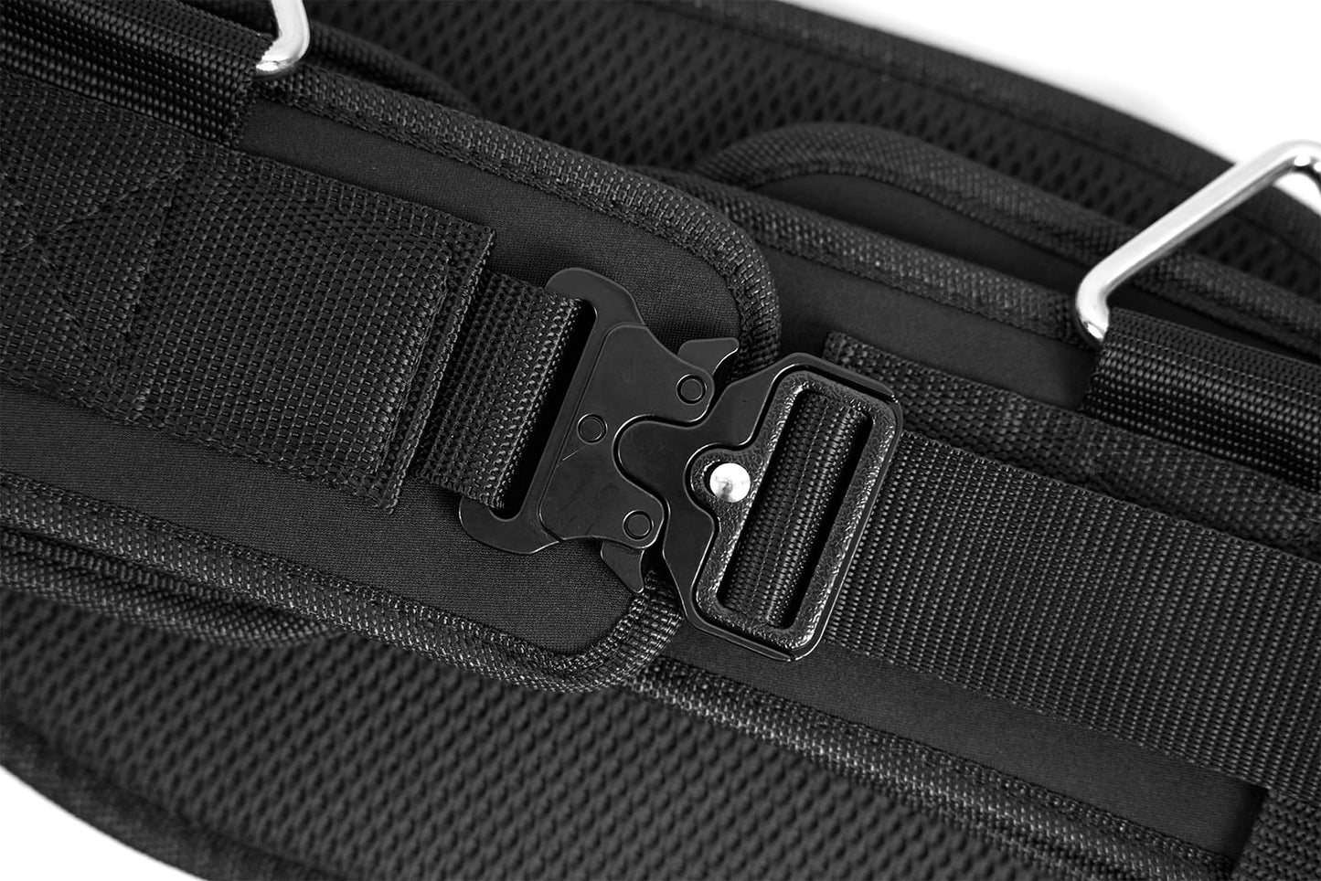 Weighted Dip Belt for Weight Lifting With Chain 46" and Loading Straps,Weighted Belt,Pullup Dip Weight Belt with Chain, Weighted Pull Up Belt for Weights,Belt Squat Belt with Chain Black