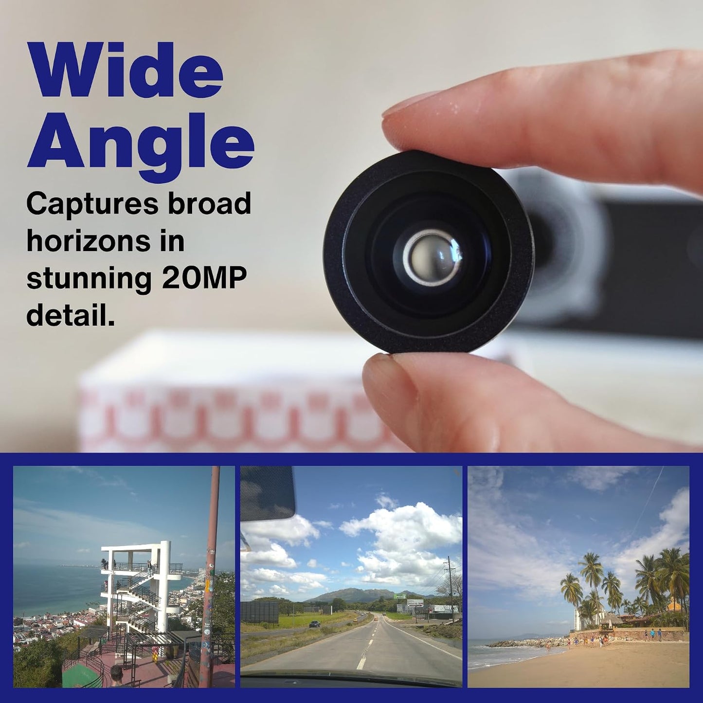 CAPPY CAMERA Set 235 Y2K Screw-On Lens - Wide Angle & Fisheye Lens Kit - Specifically for Cappy Retro Digital Camera