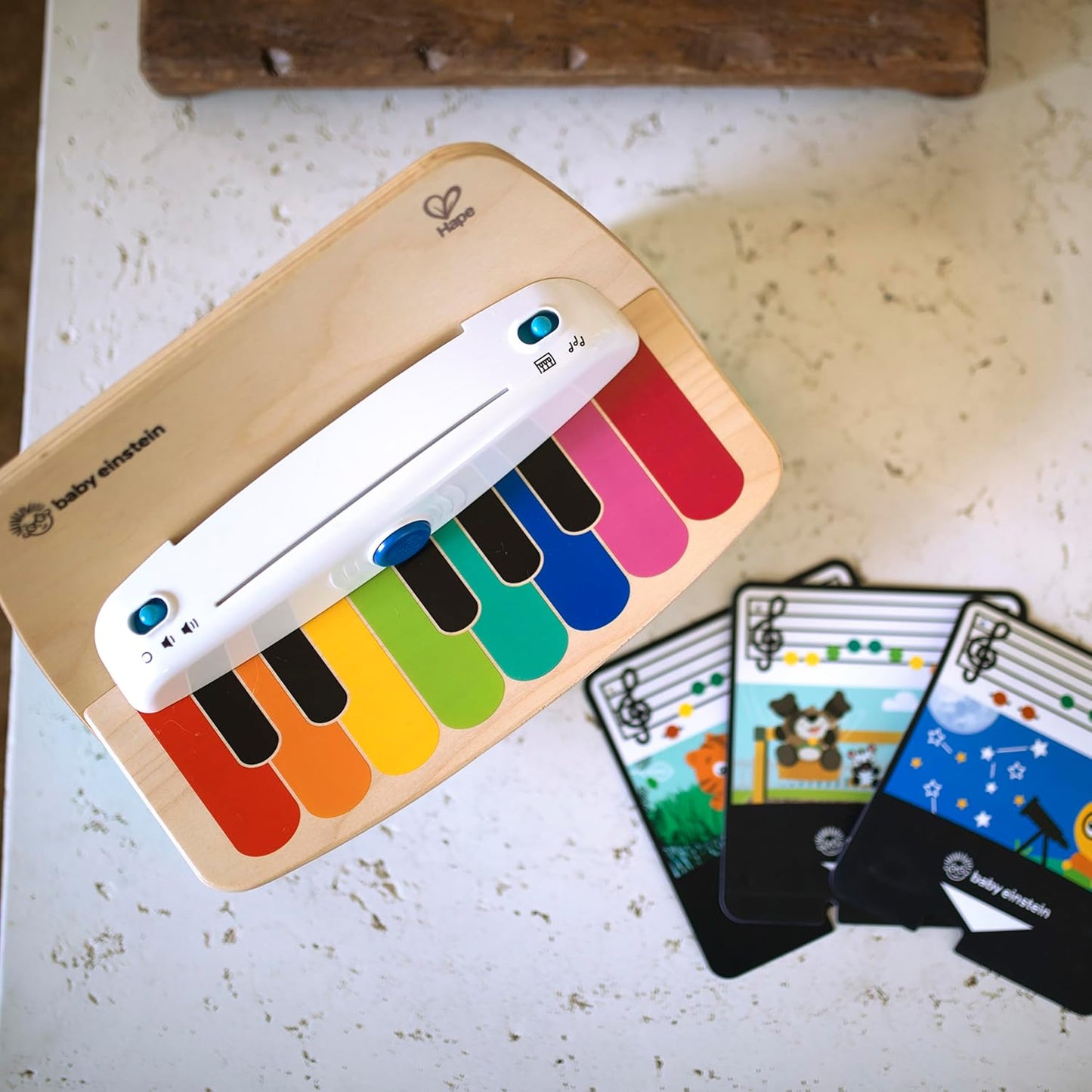 Baby Einstein Magic Touch Piano - Wooden Musical Toddler Toy for Ages 6 Months & Up