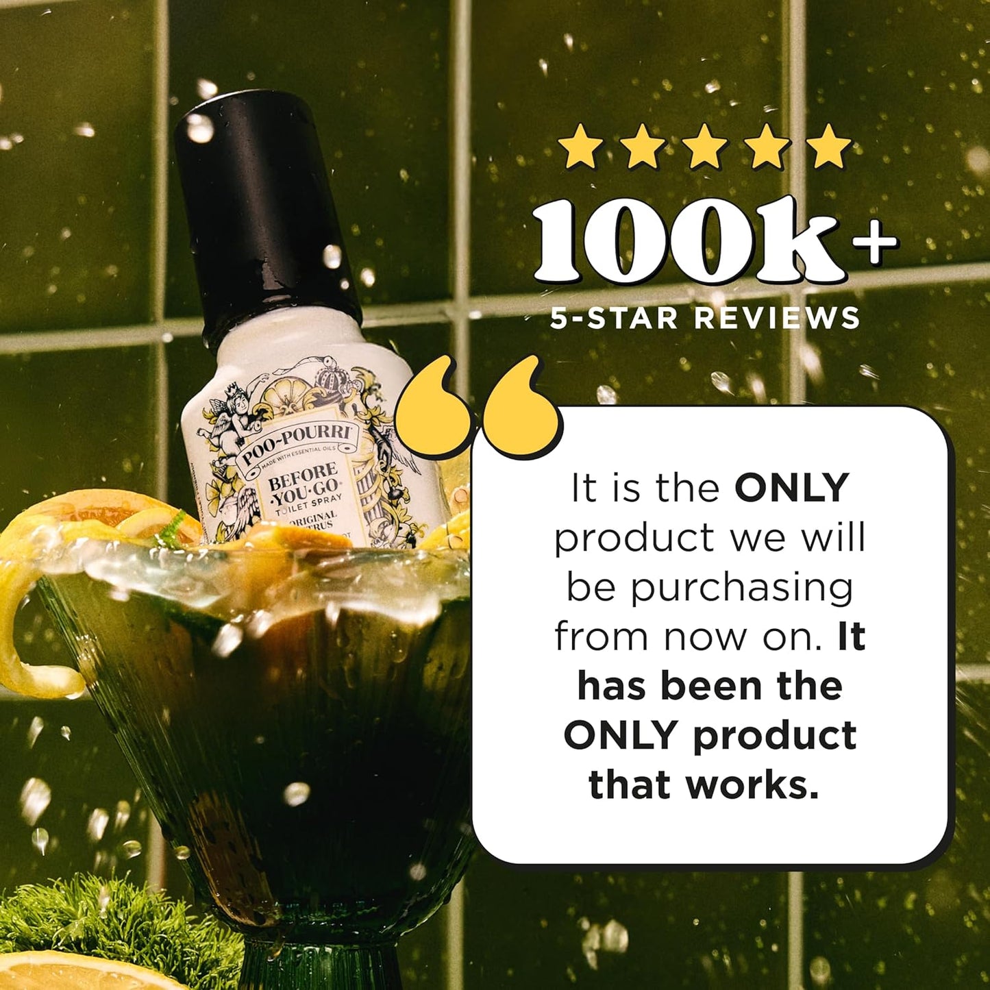 Poo-Pourri Before-You-Go Toilet Spray Bundle | Original Citrus 2 Fl Oz & Travel Size 1 Fl Oz