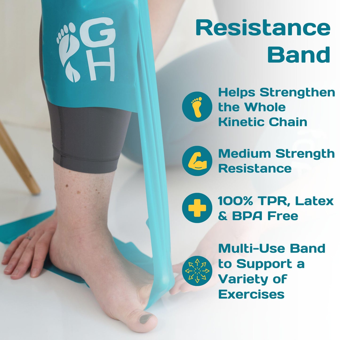 Gait Happens Foot Health Kit – Strengthen & Mobilize Your Feet. Includes: Toe Spacers, Toe Strengtheners, Massage Ball, Resistance Band and Carrying Bag