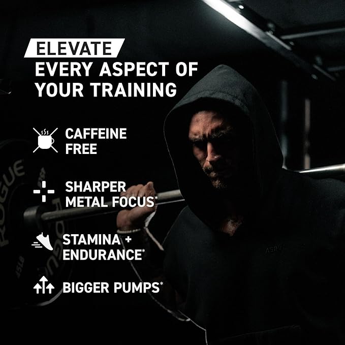Kaged Pre Workout Elite Stim Free Powder | Cherry Limeade | Pre-Workout with Creatine, Beta Alanine, L-Citrulline, BCAAs | Caffeine Free | Pre Supplements for Men & Women | 20 Servings