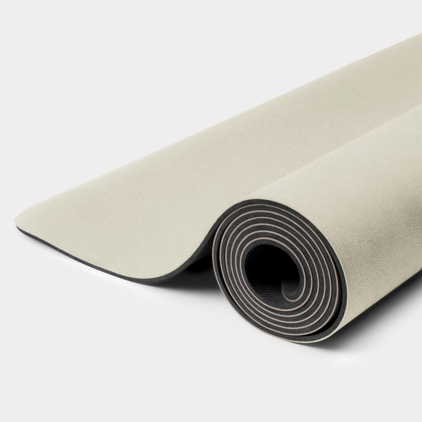 WeGym Yoga Mat, 4mm Cushioned Exercise Mat for Yoga, Pilates, Home Workouts - Anti Slip Polyurethane Yoga Mat, Sandstone