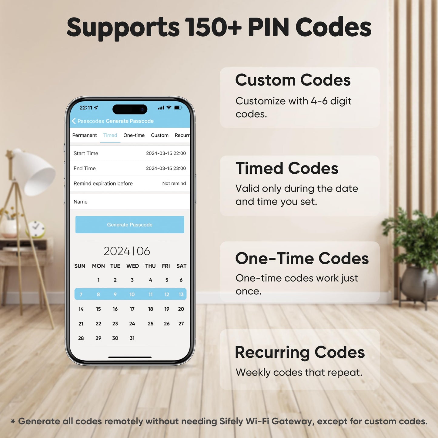 Fingerprint Smart Deadbolt with Keypad – Keyless Entry Lock for Home, Apartment, Office, Airbnb, Rental, Kids & Seniors, App & Code Access, Auto-Lock, Easy DIY Install, Compatible with Alexa & Google