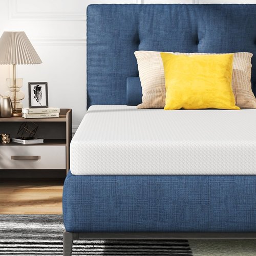 FDW 6-Inch King Mattress - Medium Firm Gel Memory Foam | CertiPUR-US Certified | Pressure Relief & Cooling Cover