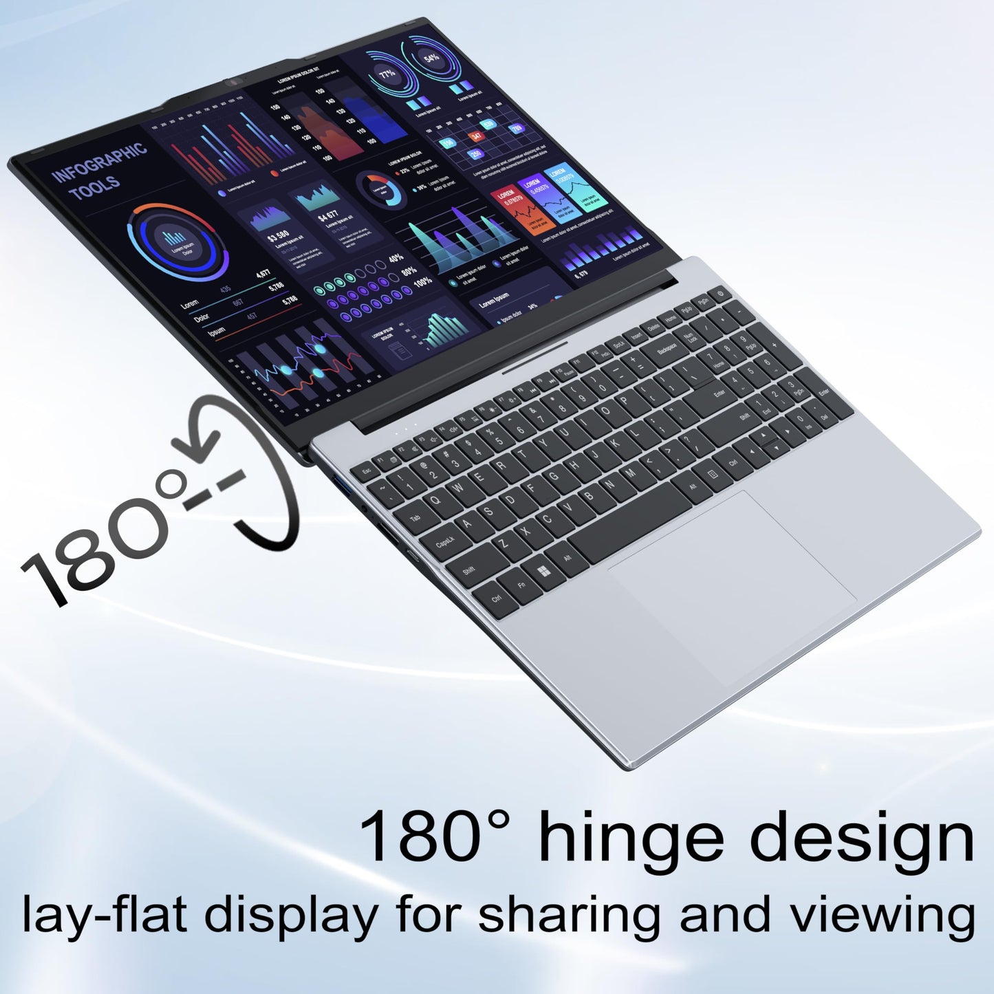 Phatom 15.6" FHD Laptop Computers, Compatible with Windows 11, Pentium Gold (Beats Pentium, Celeron), Cooling Fan, 4GB RAM, 128GB SSD, Up to 2TB, HDMI, for Business, Student