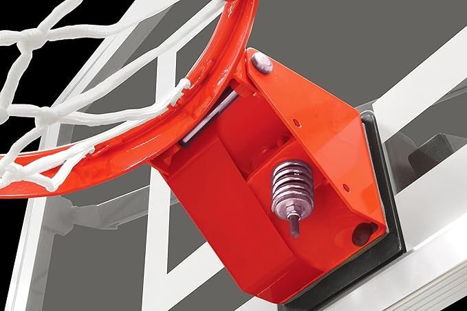 Silverback In-Ground Basketball Hoops, Adjustable Height Tempered Glass Backboard and Pro-Style Flex Rim. - Multiple Styles Available