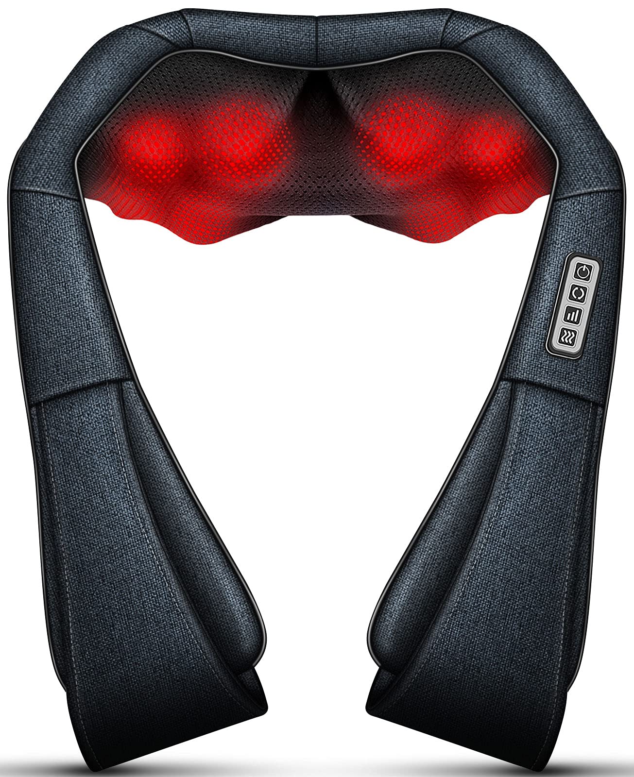 Mo Cuishle Father's Day Dad Gifts, Shiatsu Neck and Back Massager with Heat – Deep Kneading for Shoulder – Ideal Gift for Husband Men Women Mom Him Her – Perfect for Christmas, Mothers Day, Birthdays