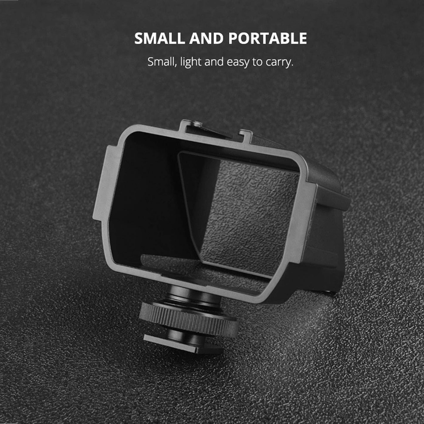 Bindpo Filmmaking Camera Selfie Flip Screen, Universal Cold Shoe Mount for Mic Light Vlog for Mirrorless Camera