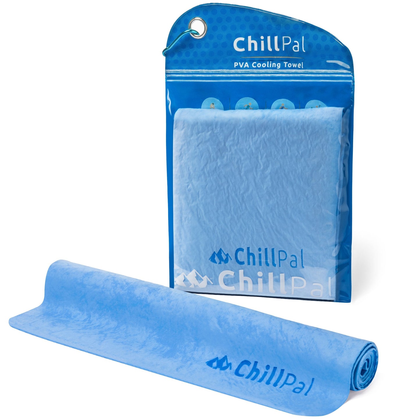 Chill Pal PVA Cooling Towel (Ocean Blue)