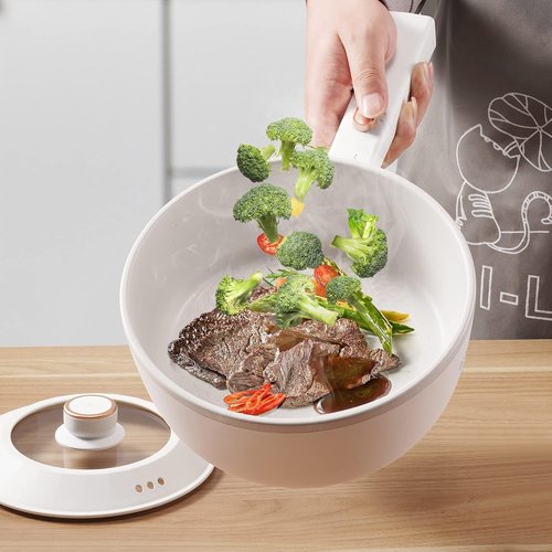 Bear Hot Pot Electric - 2L Multifunctional Cooking Pot | 1000W Rapid Noodles & Non-Stick Frying Pan