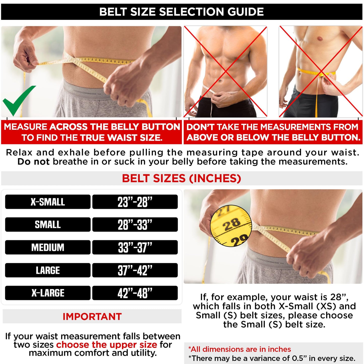 RDX Weight Lifting Belt for Men Women, IPL USPA Approved, 6mm Thick 100% Leather, 4” Powerlifting Back Support, Squat Deadlift Bodybuilding Exercise Fitness Gym Workout Strength Training up to 700 LBS