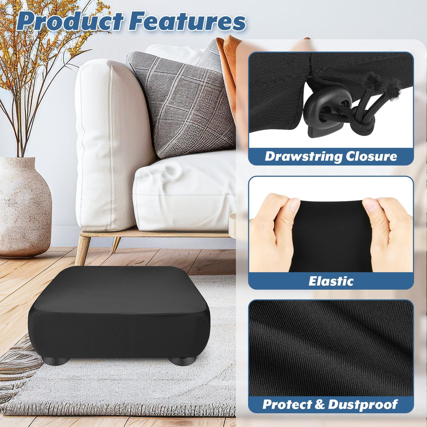 Cosmos Vibration Plate Cover Stretchy Dust Guard Sleeve for Vibration Plate Machine Protector Dust Cover Compatible with Life-pro Body Vibration Plate for Fitness Gym Weight Loss Shaping Home Exercise