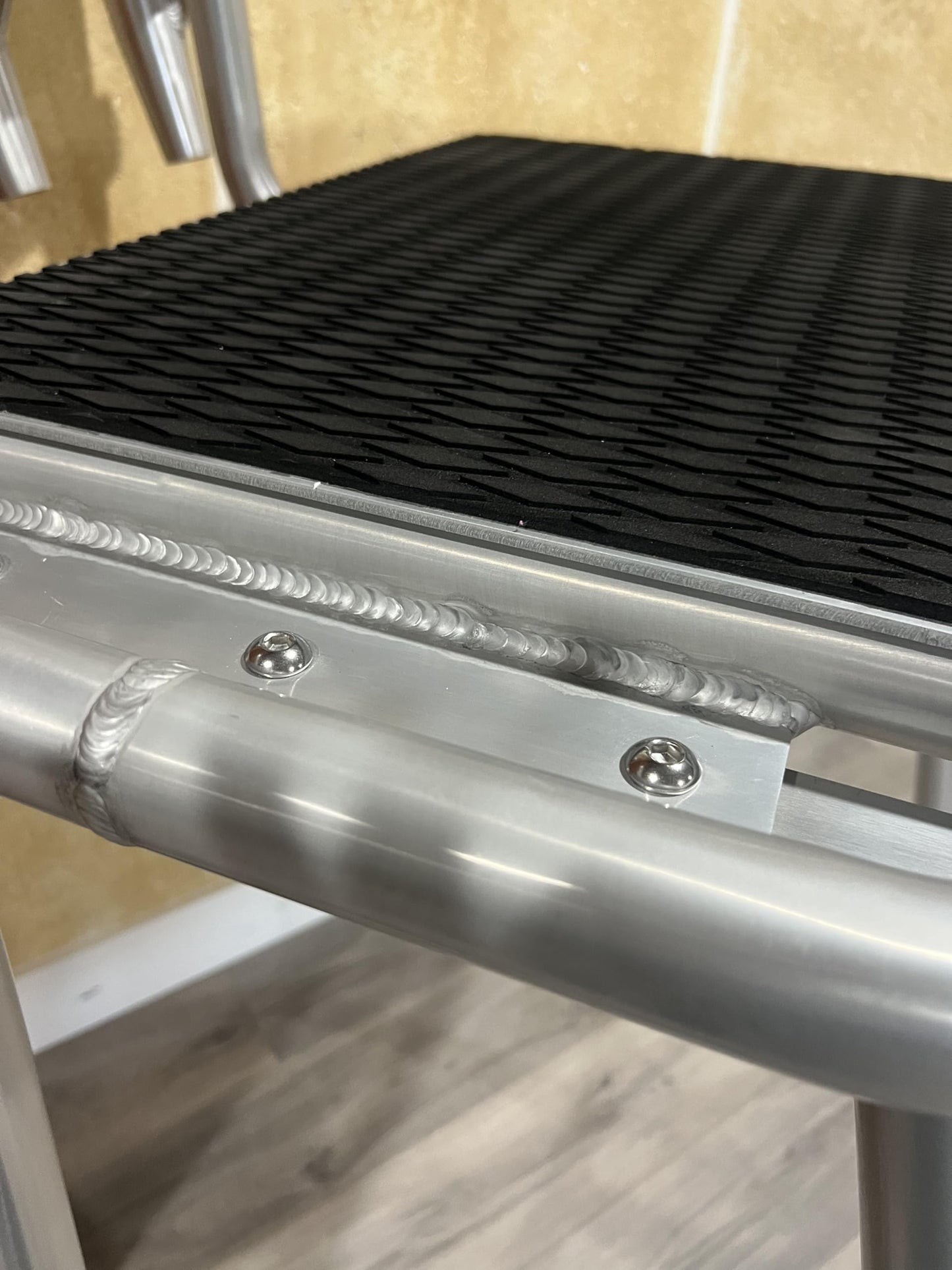 lawai'a Dolphin Pro+ Poling Platform, Aluminum, Silver, 31.5 x 18.5 x 35 in, 3-Year Warranty