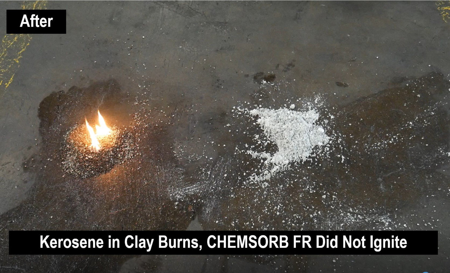 Chemsorb Fr - Flammable Liquid Retardant Absorbent, White
