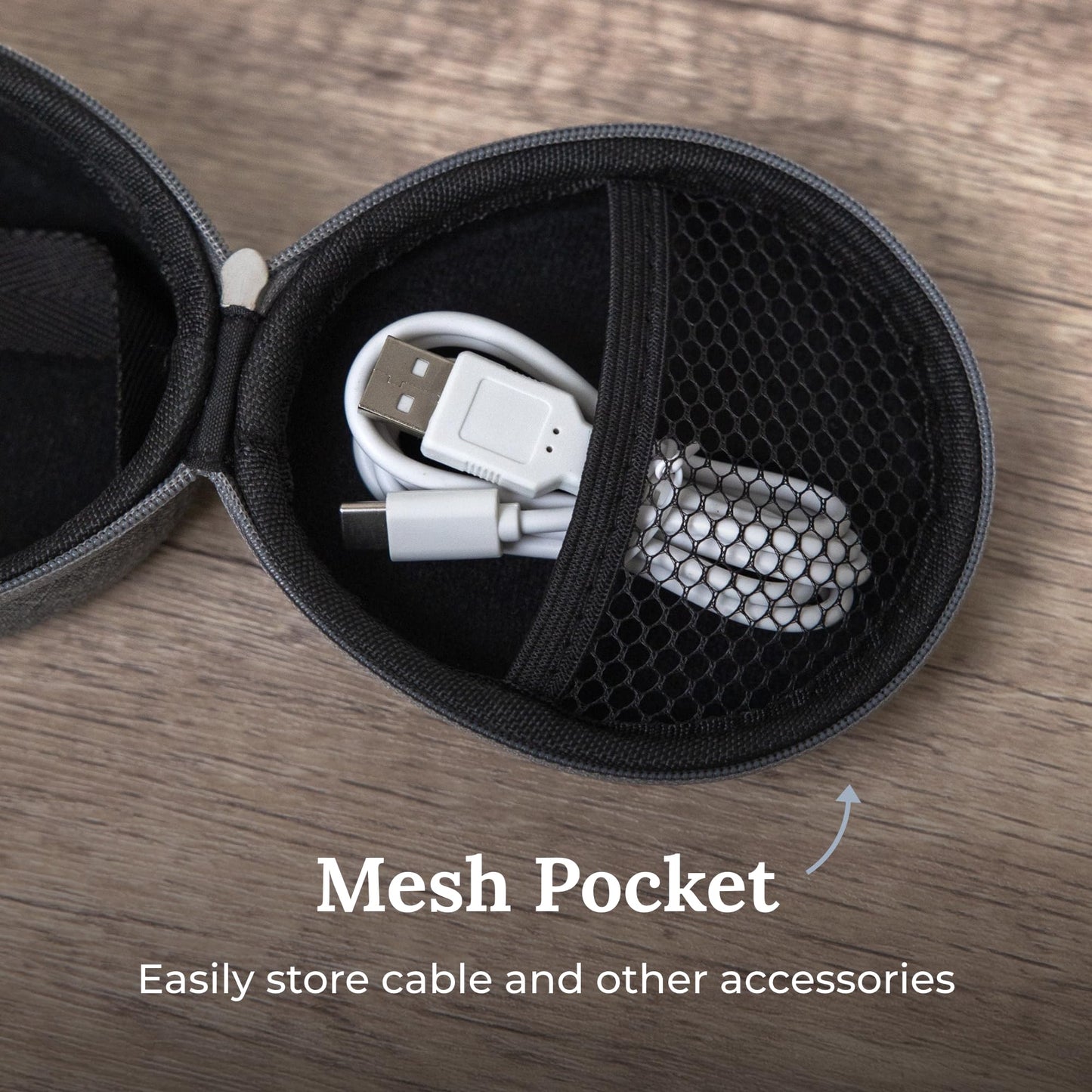 Yogasleep Crush-Resistant Travel Case for Hushh & Rohm White Noise Sound Machines, Provides Protection While Traveling, Double Stitch Zipper, Protection from Scratches & Water Splashes