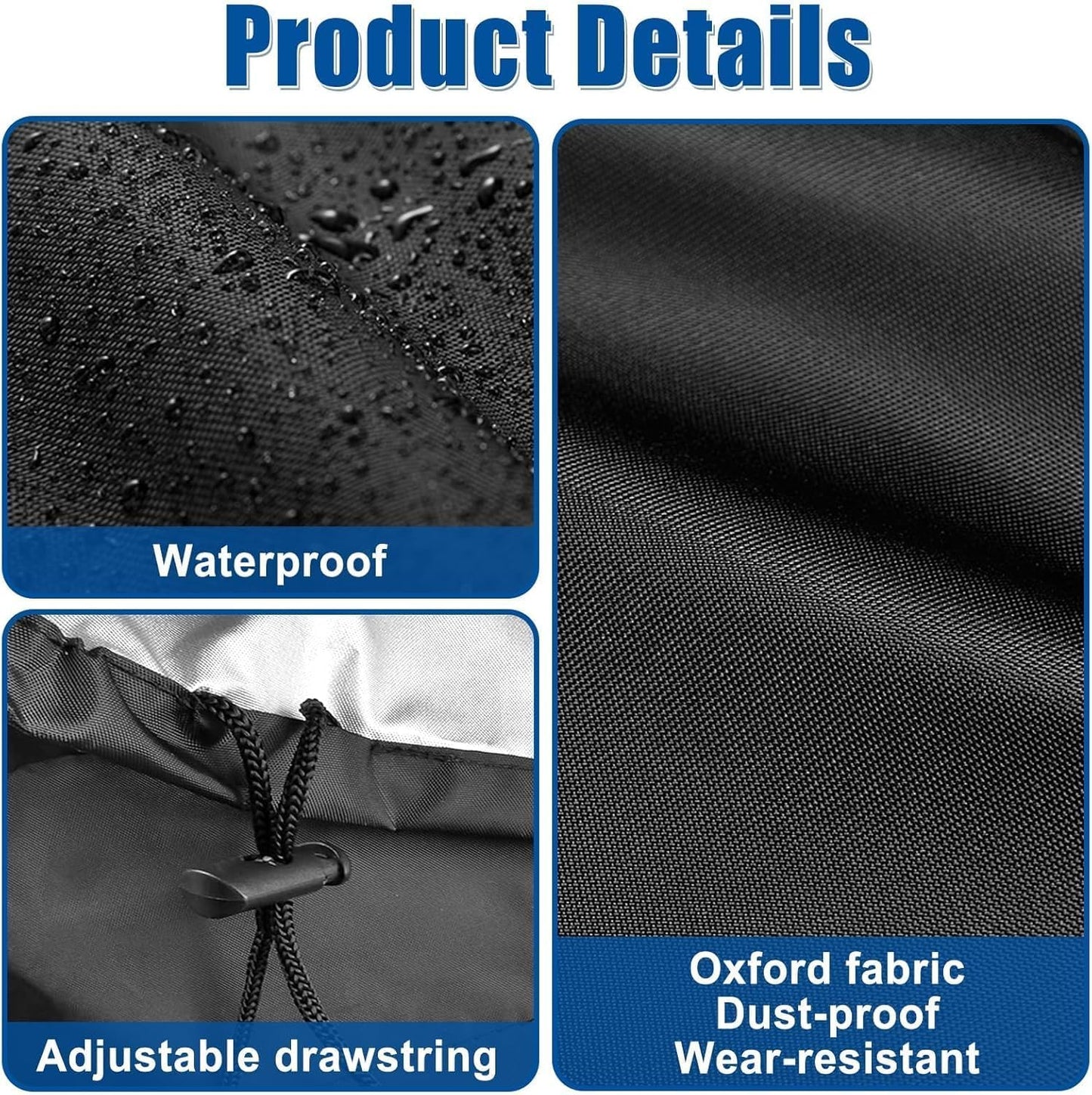 2-Be-Best 14.9" 12.2" 11" Projector Dust Cover, Large Projector Cover Dust-Proof Waterproof Protector for Projectors on