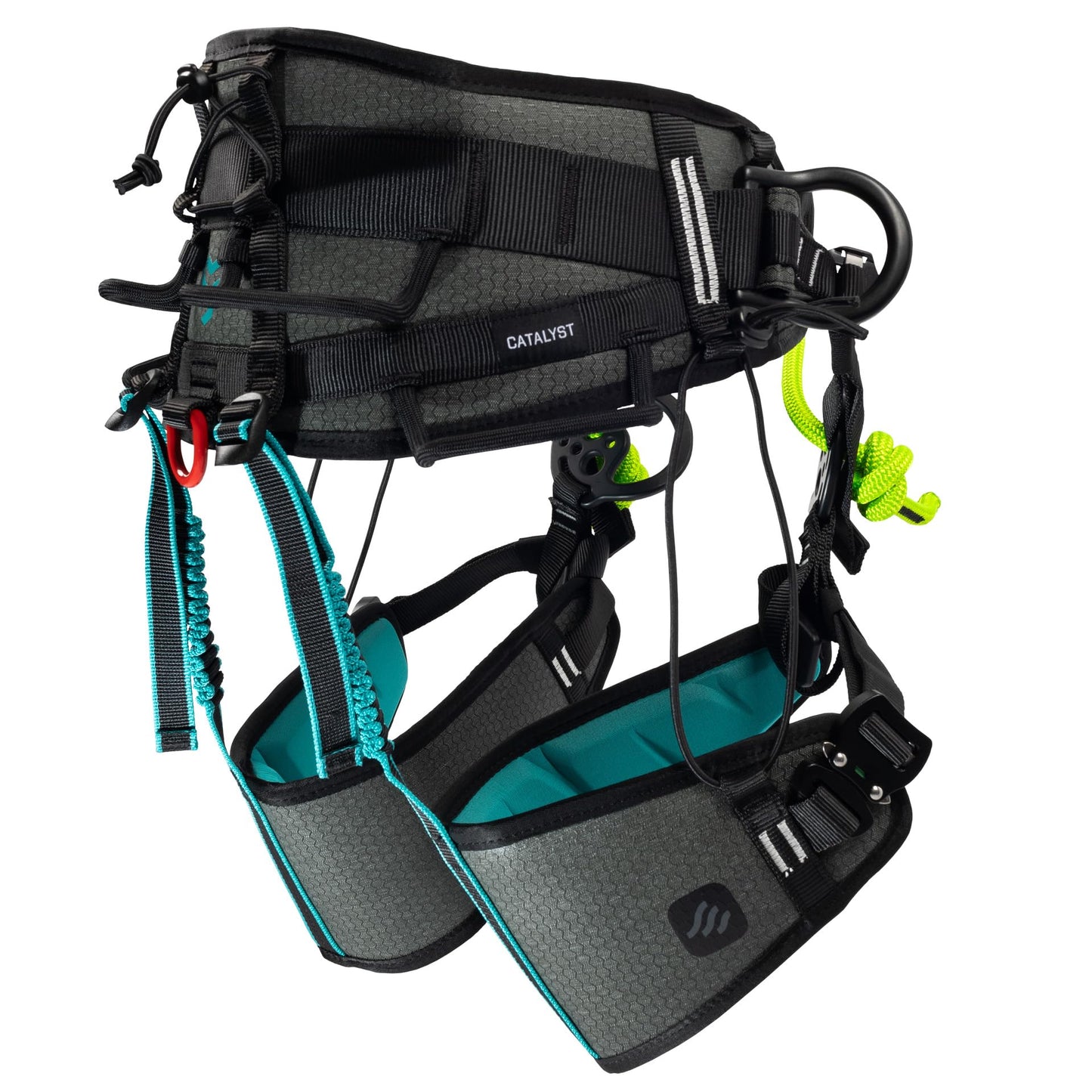 Notch Catalyst Harness-Size 1, Custom EVA Molded Back & Leg panels, Integrated Ventilation Channels, Multiple Adjustment Points, Custom Flared Side D Rings, 330 lbs Total Weight Limit (CATH-1)