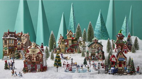 Lemax Lighted Christmas Cookie Shop | Festive Pop-Up Building Décor - #45248