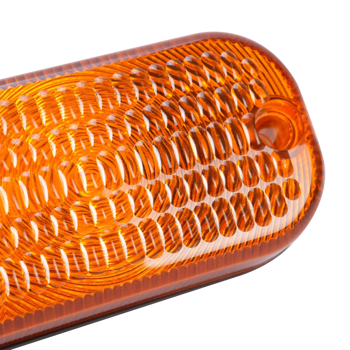 HECASA LED Flashing Amber Cab Light AR60250 for John Deere Tractor, 4Pcs, Plastic