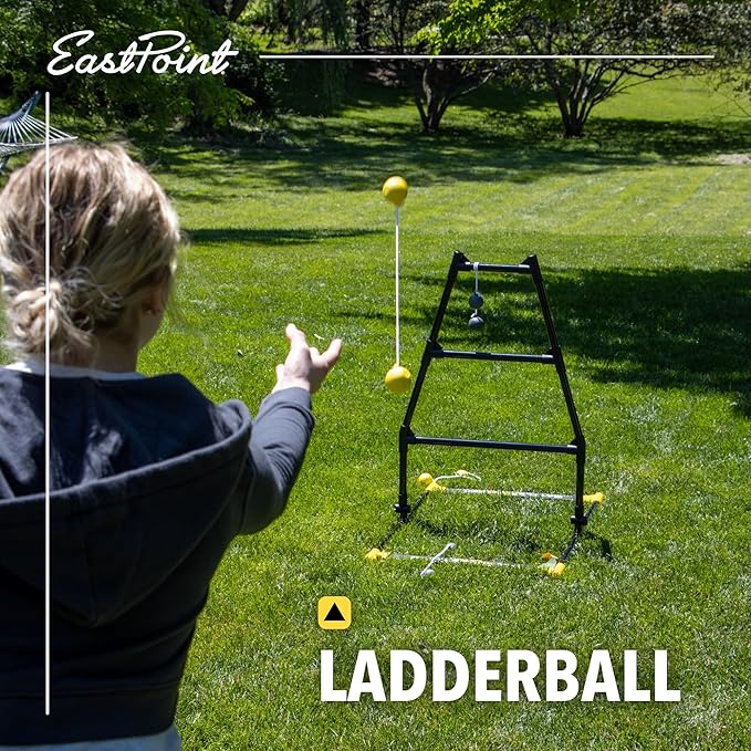EastPoint 3-in-1 Battle Bag Battle Pack – 1 Easy to Convert Target - Bean Bag Toss Pong, Ladderball, and Battle Bags All in 1 Outdoor Tailgate Game