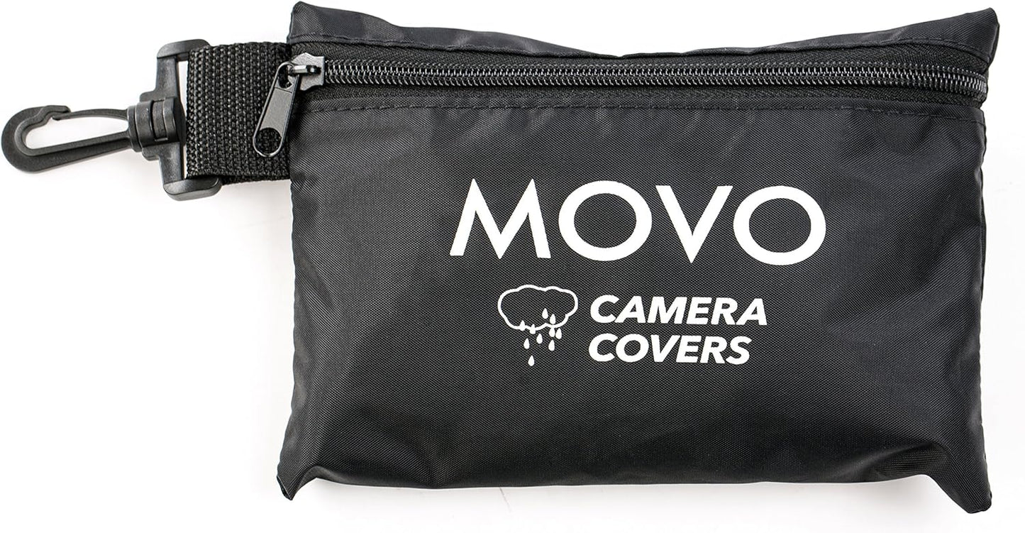 Movo CRC27 27 14.5) Storm Raincover Protector for DSLR Cameras, Lenses, Photographic Equipment (Large Size: x