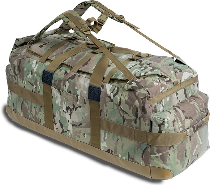 Large Military Duffle Bag Backpack Tactical Field Gear Equipment Duffel Bag Army Deployment Bag 85L