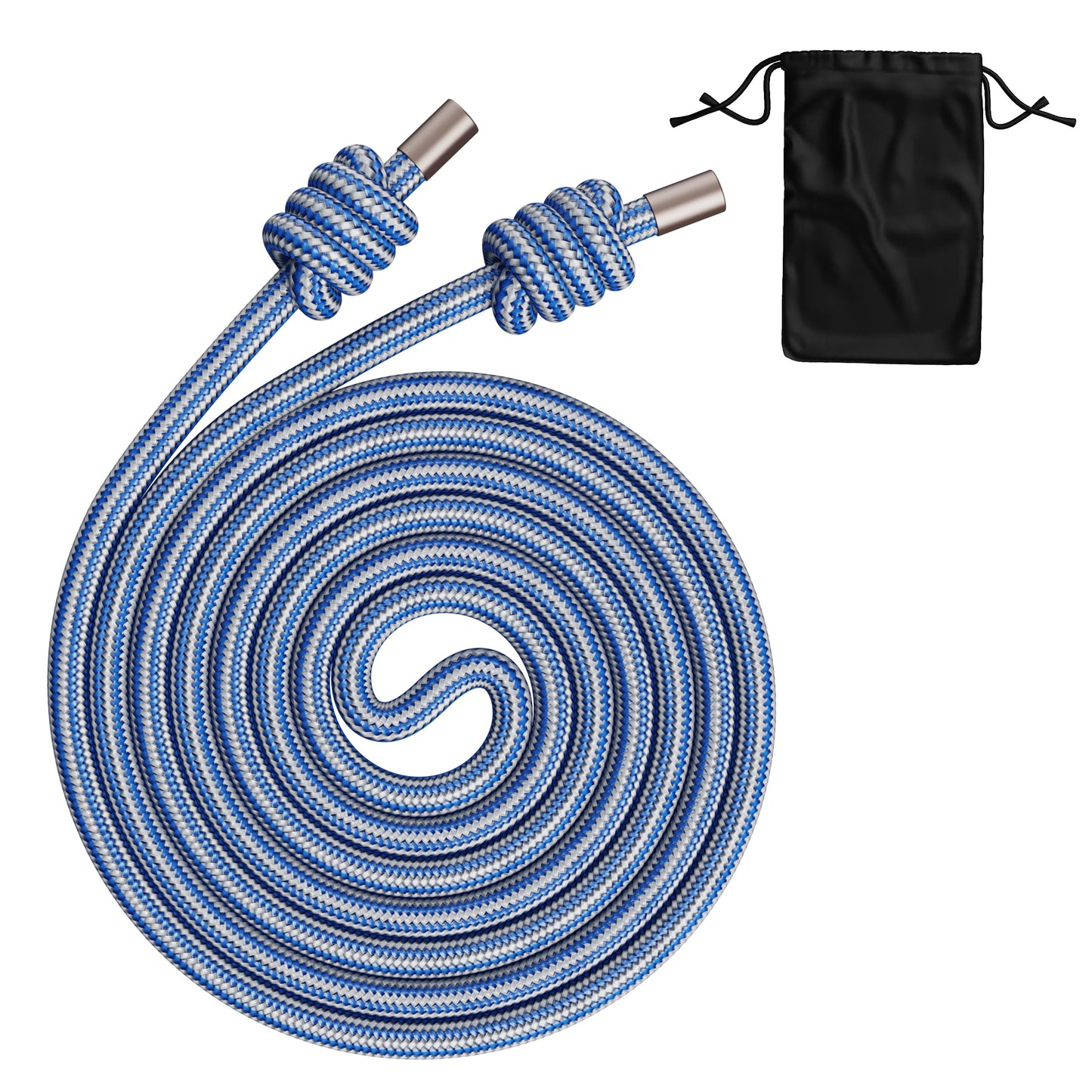 Flow Rope Weighted Fitness Jump Rope for Women Men Workout, Adjustable 1.5LBS Heavy Rope for Adult Exercise, Mobility & Coordination Training Home Gym & Outdoors, Gift Ideas