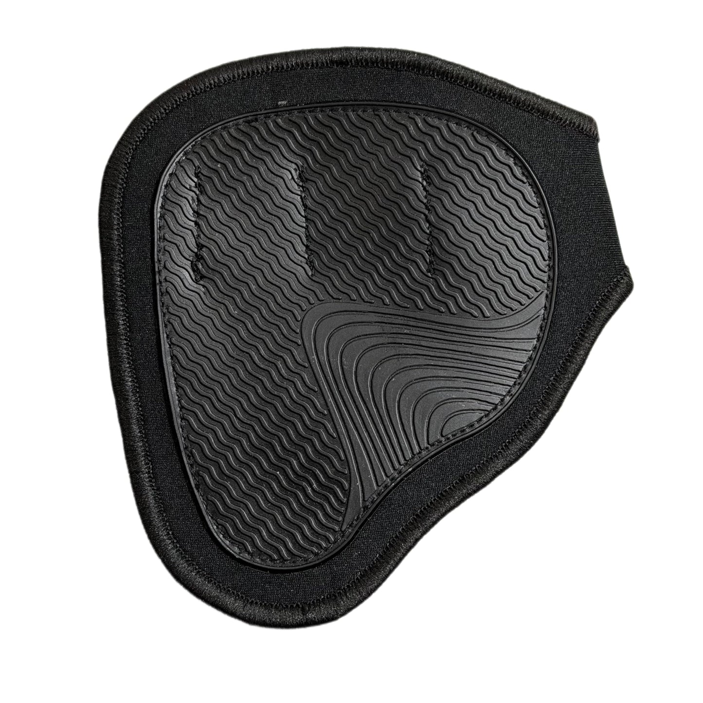 Non-Slip Neoprene Gym Grip Pads – Alternative to Workout Gloves for Weightlifting, Pull-Ups, Powerlifting, Calisthenics, and Gymnastics – Fitness Grips for Men and Women (Neoprene Black, One Size)