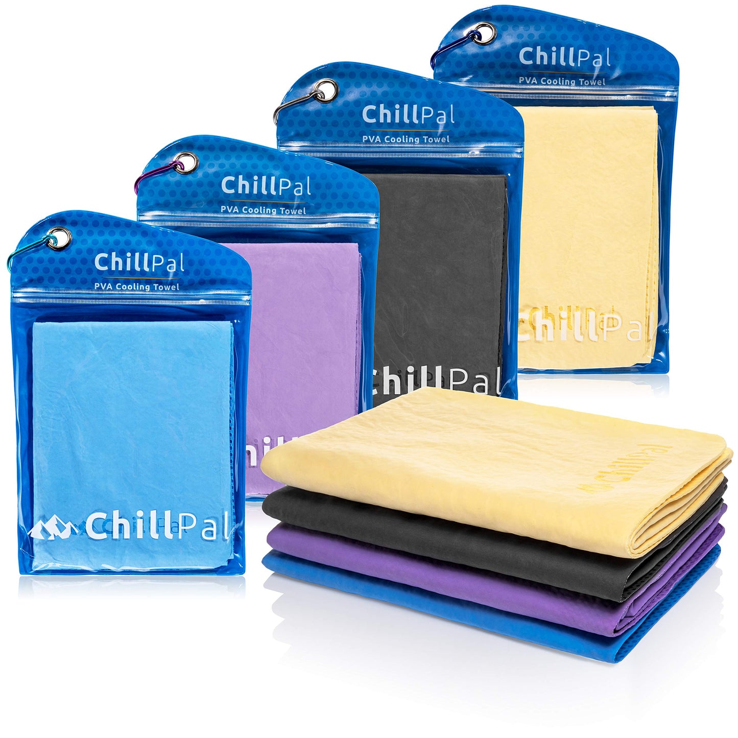 Chill Pal PVA Cooling Towel (Ocean Blue)