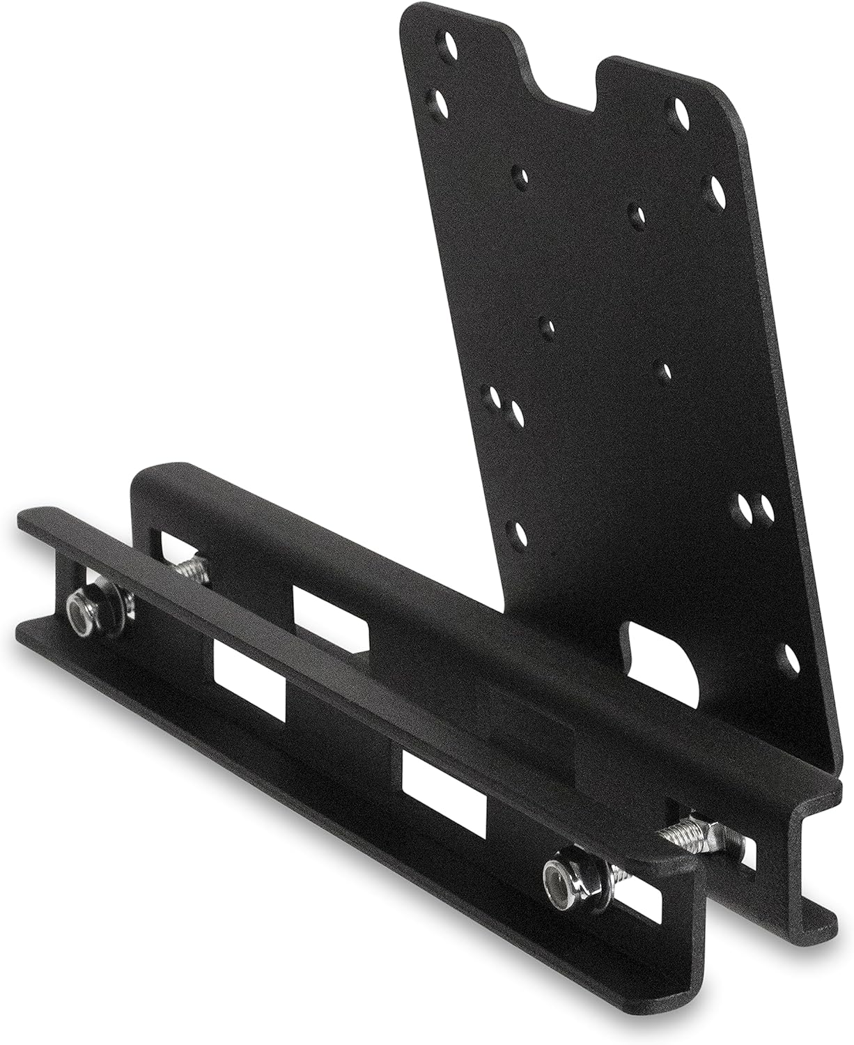 ARKON 2-Post 4-Hole 75 Mounts Taxi Headrest Mount for Tablet, Mobile Printer, or Payment Terminal, Heavy Duty Metal