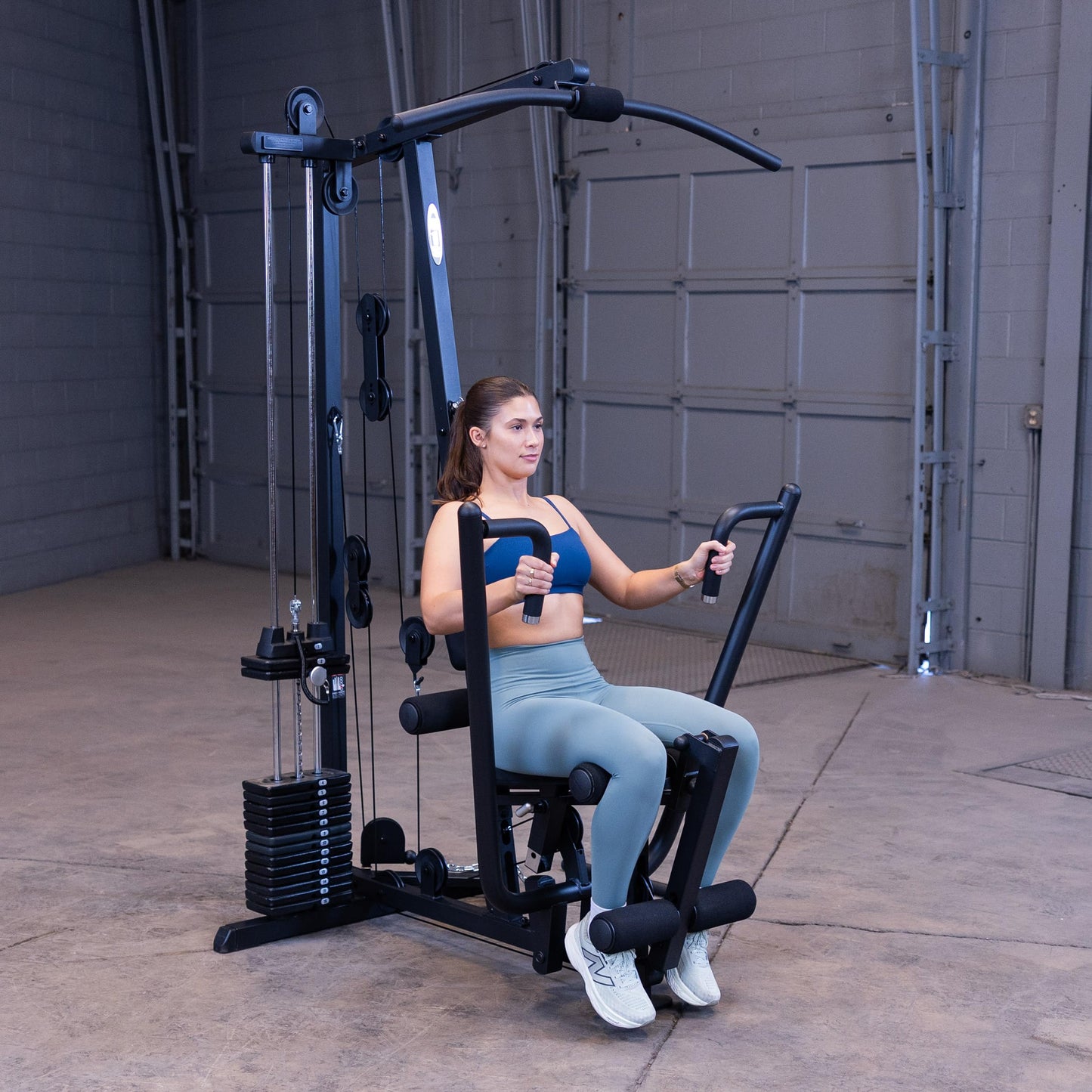 Body-Solid (G1S) Selectorized Weights Stack, Commercial and Home Gym Machine, Arm & Leg Strength Training Exercises