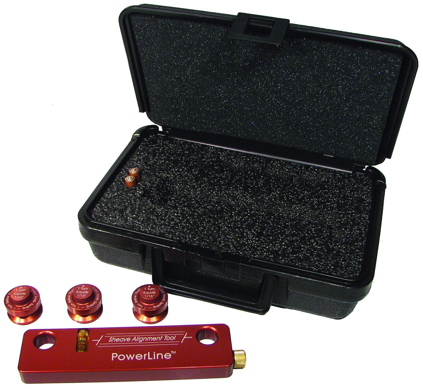 Johnson Level & Tool 40-6200 Magnetic Sheave Alignment Laser, Red, 1 Laser