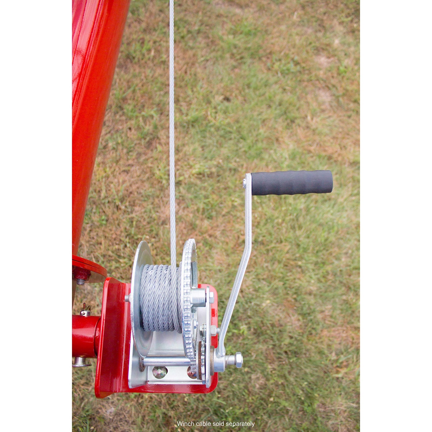 Dutton-Lainson Company - Brake Winch - 350 to 2500 lb Capacity - Rust-Resistant and Power Coated Finish for Heavy Equipment, Hauling and Lifting Operations - Made in USA