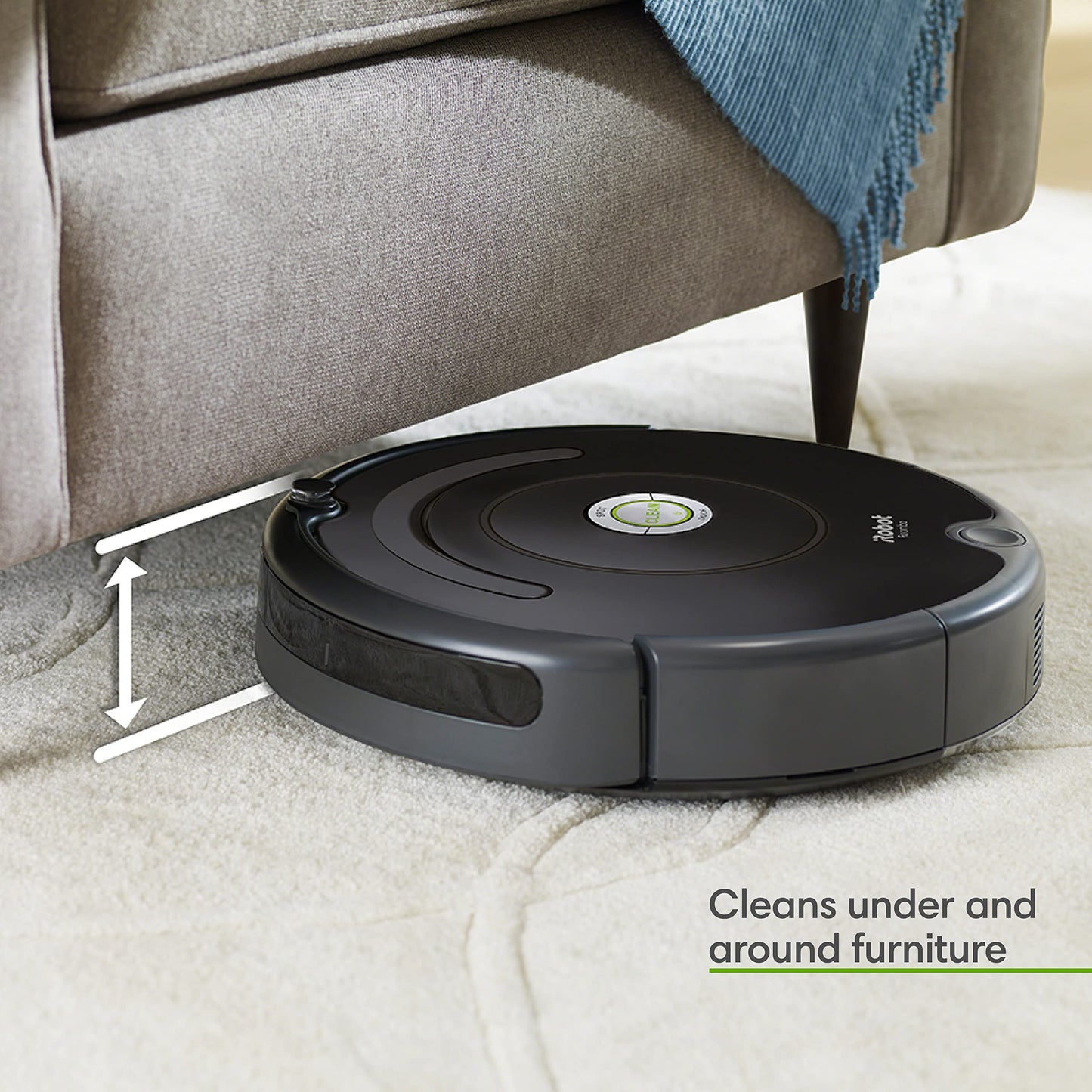 iRobot Roomba 675 Robot Vacuum - Easy to use, Power-Lifting Suction, Multi-Surface Cleaning, Smart Navigation Cleans in Neat Rows, Self-Charging, Alexa
