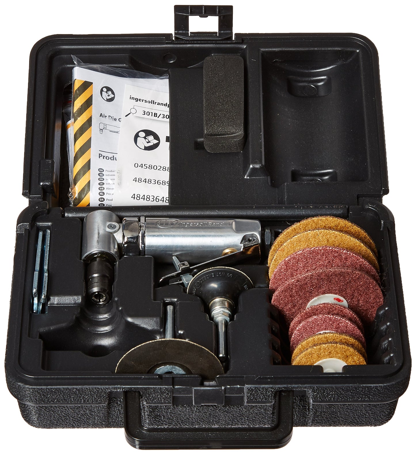 Ingersoll Rand 301B32MK Angle Die Grinder Kit, 1/4-Inch, 21,000 rpm