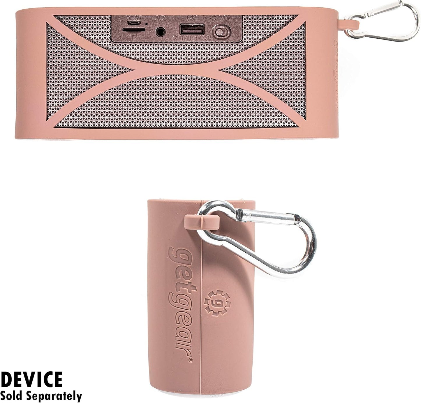 Alltravel Radio/MP3 Customized Silicone Sleeve for Antimi Bluetooth/FM Player Portable Wireless Speaker, Full