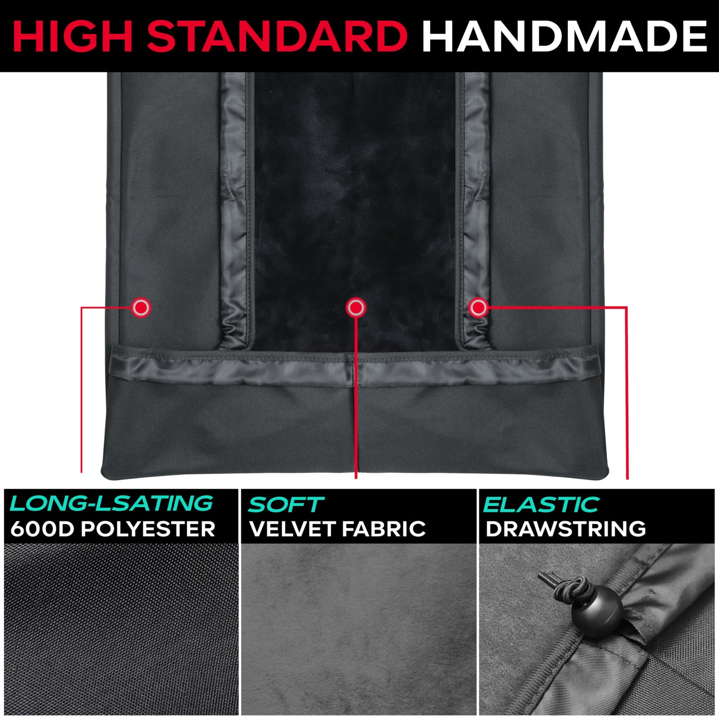 Crostice Weight Bench Cover Compatible with Tonal Accessories, Protective Cover for Workout Bench, Exercise Strength Training Accessories Protector, Scratch-Resistant, Water-Proof, Protect from Pets
