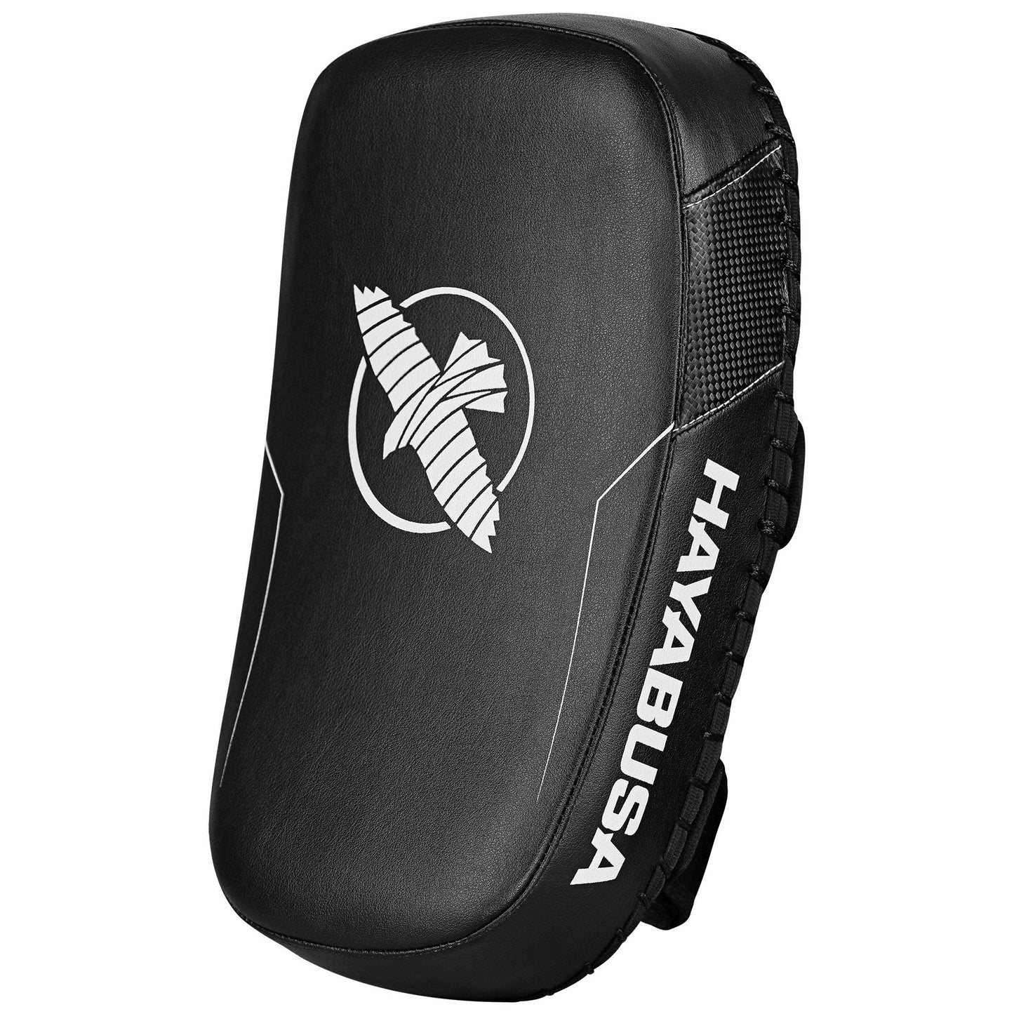 Hayabusa PTS3 Muay Thai Pads, Curved Kicking Pads with 5‑Layer Foam, Reinforced Handles & Dual Straps, Easy‑Clean Non‑Absorbent Shell