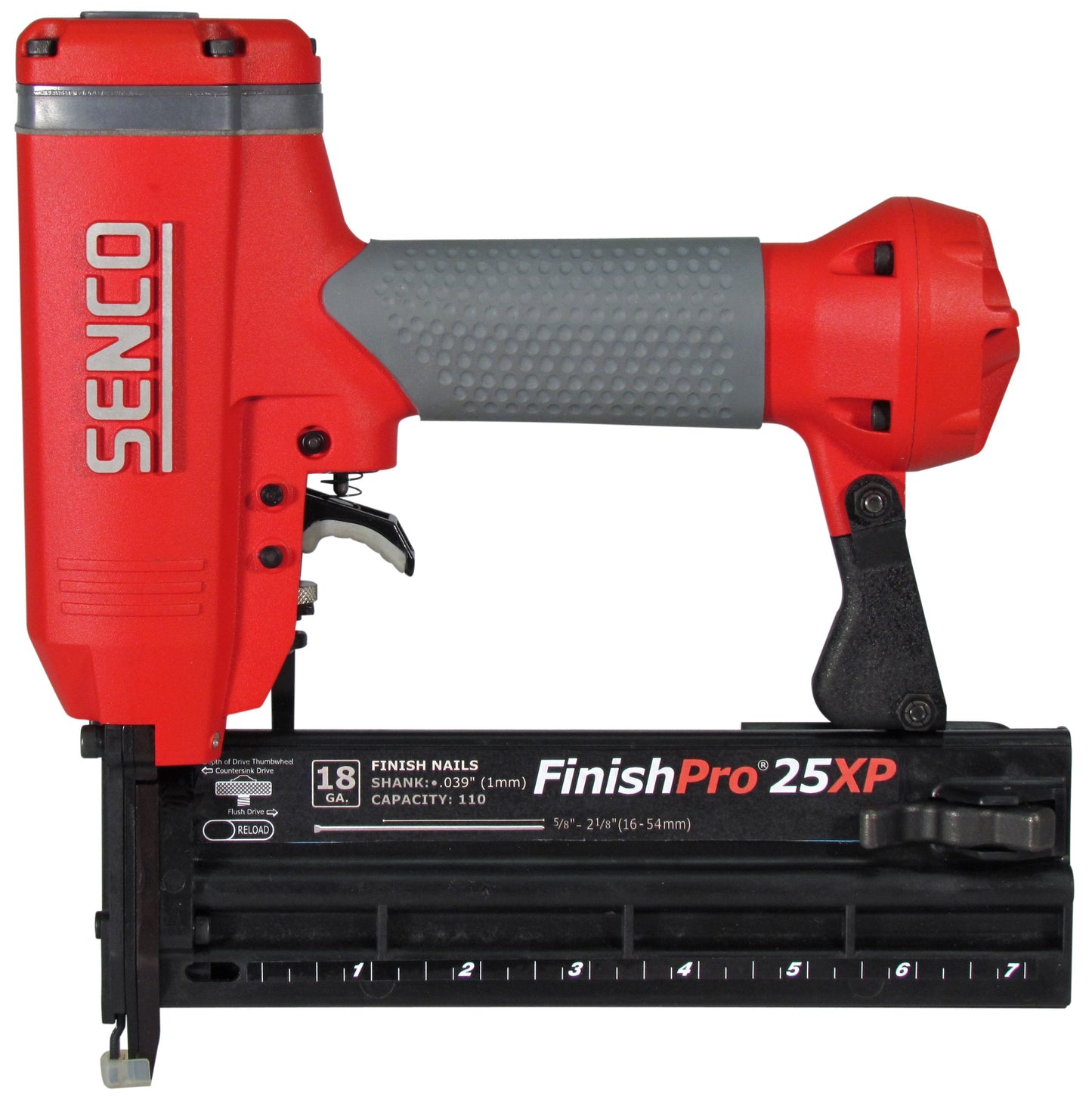 SENCO 760102N FinishPro 25XP 5/8" To 2-1/8" 18 Gauge Pneumatic Brad Nailer, Brad Nails
