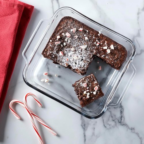 Anchor Hocking Cake Dish & 3 Quart Baking Dish Value Pack - Tempered Glass, Oven & Microwave Safe