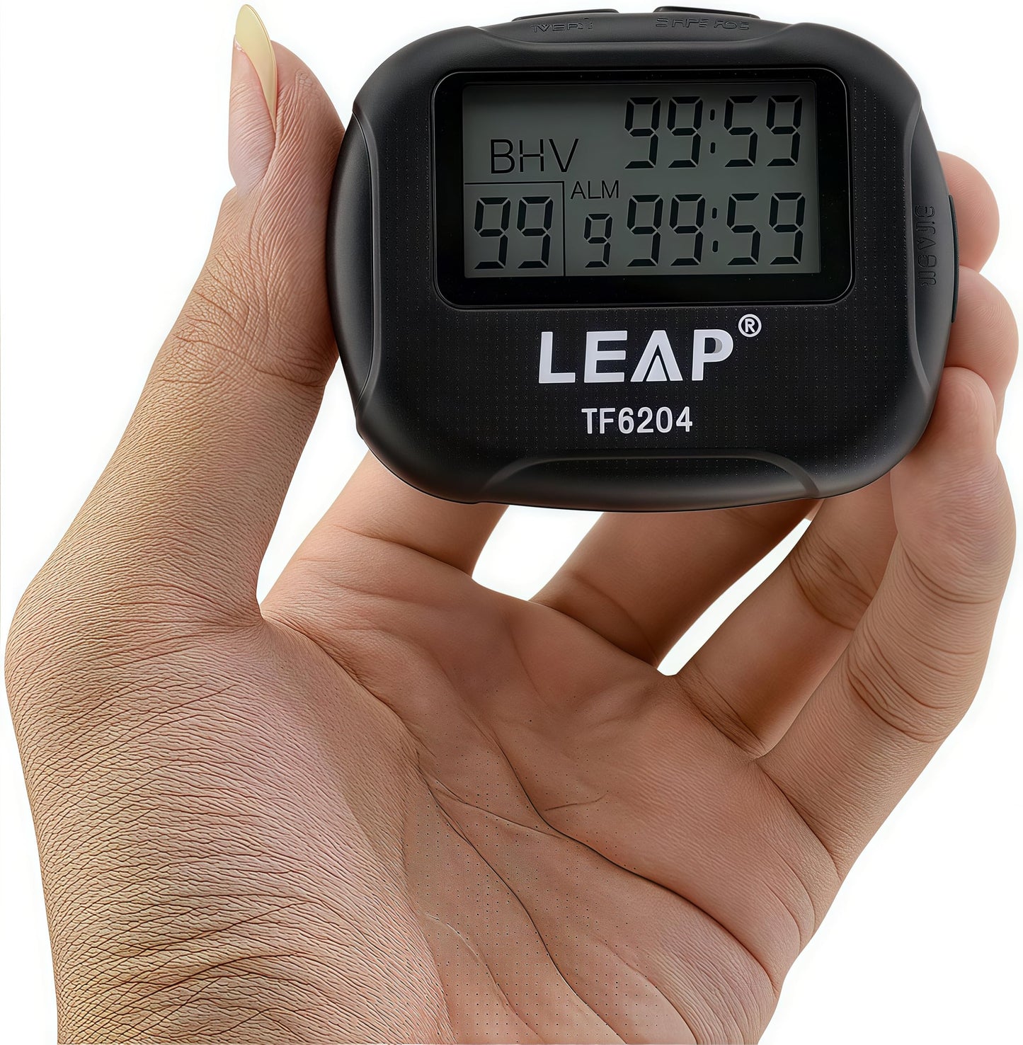 Biscount LCD Digital Large Display Alarm Interval Timer TF6204 Trainning Running Yoga Weight Lifting Running Stopwatch Sports Timer