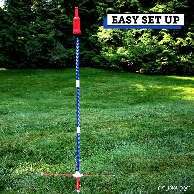 Play Platoon Bottle Jam Flying Disc Game for Teens & Adults to Play Outdoors - Fourth of July Yard Set Tailgate Party Game
