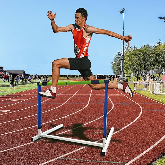 Detachable Hurdles Track and Field Adjustable Height Agility Training Hurdles Speed Practice Equipment for Sport