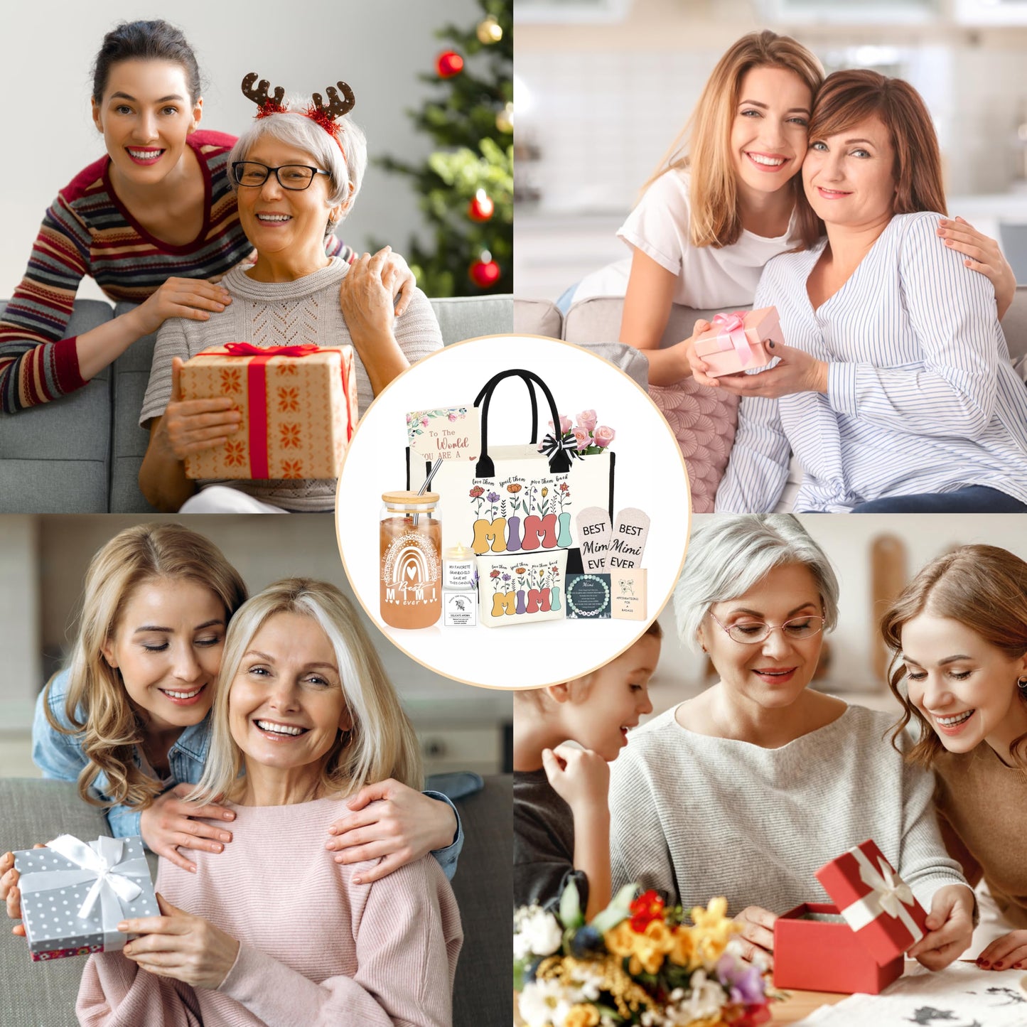 DOGMEM Mimi Gifts, Mimi Gift Set for Grandma