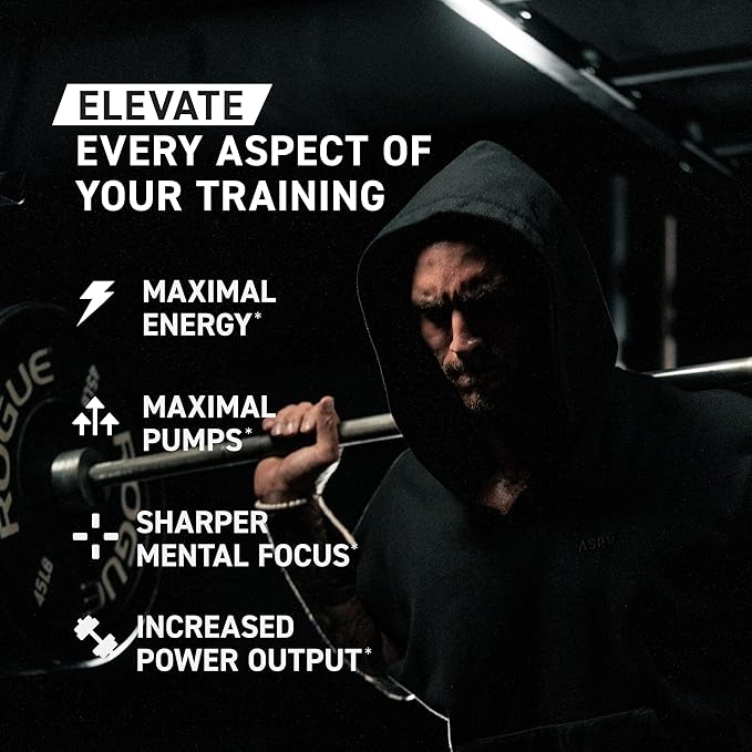 Kaged Pre Workout Powder Pre-Workout Elite for Men & Women, High Stimulant for Energy, Focus, Pumps, L-Citrulline, Beta Alanine, Creatine & 388mg of Organic Caffeine, Orange Mango