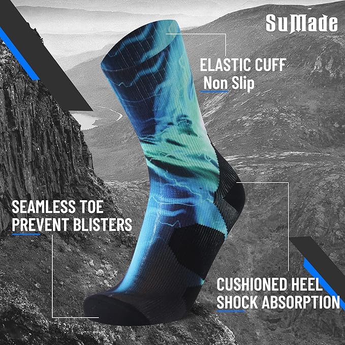 Waterproof Socks, Men Women Knee High Hiking Kayaking Socks 1 Pair